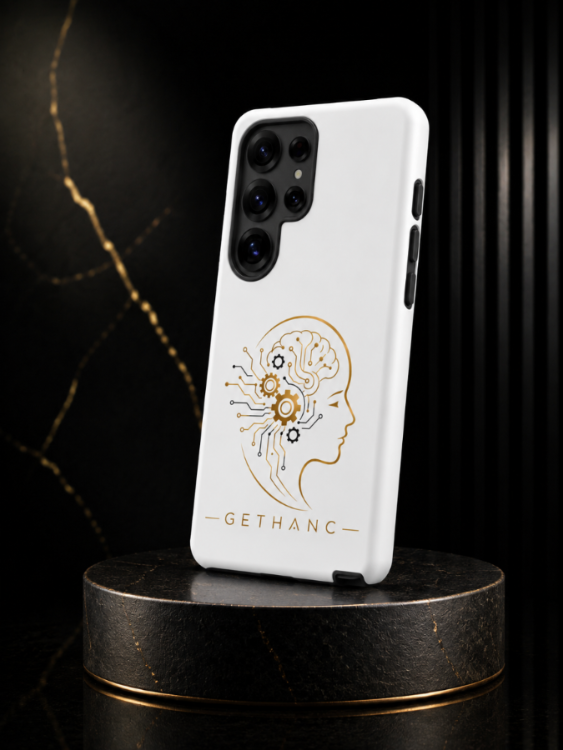 Gethanc Mind Over Matter White Tough Case for Samsung®