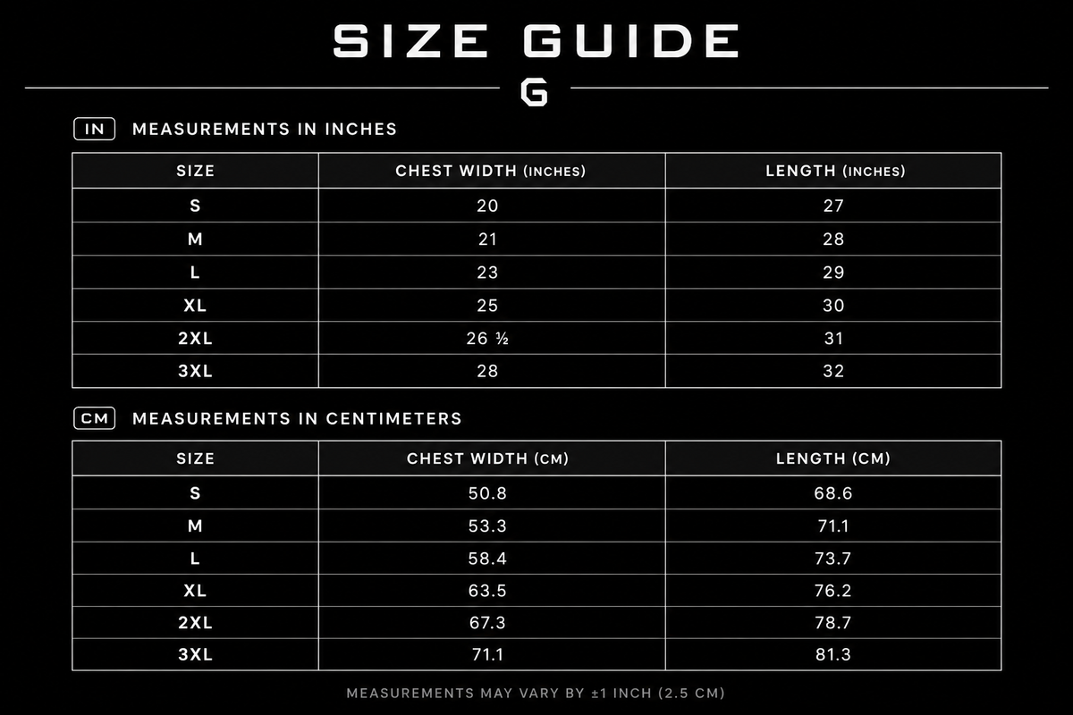 Size guide
