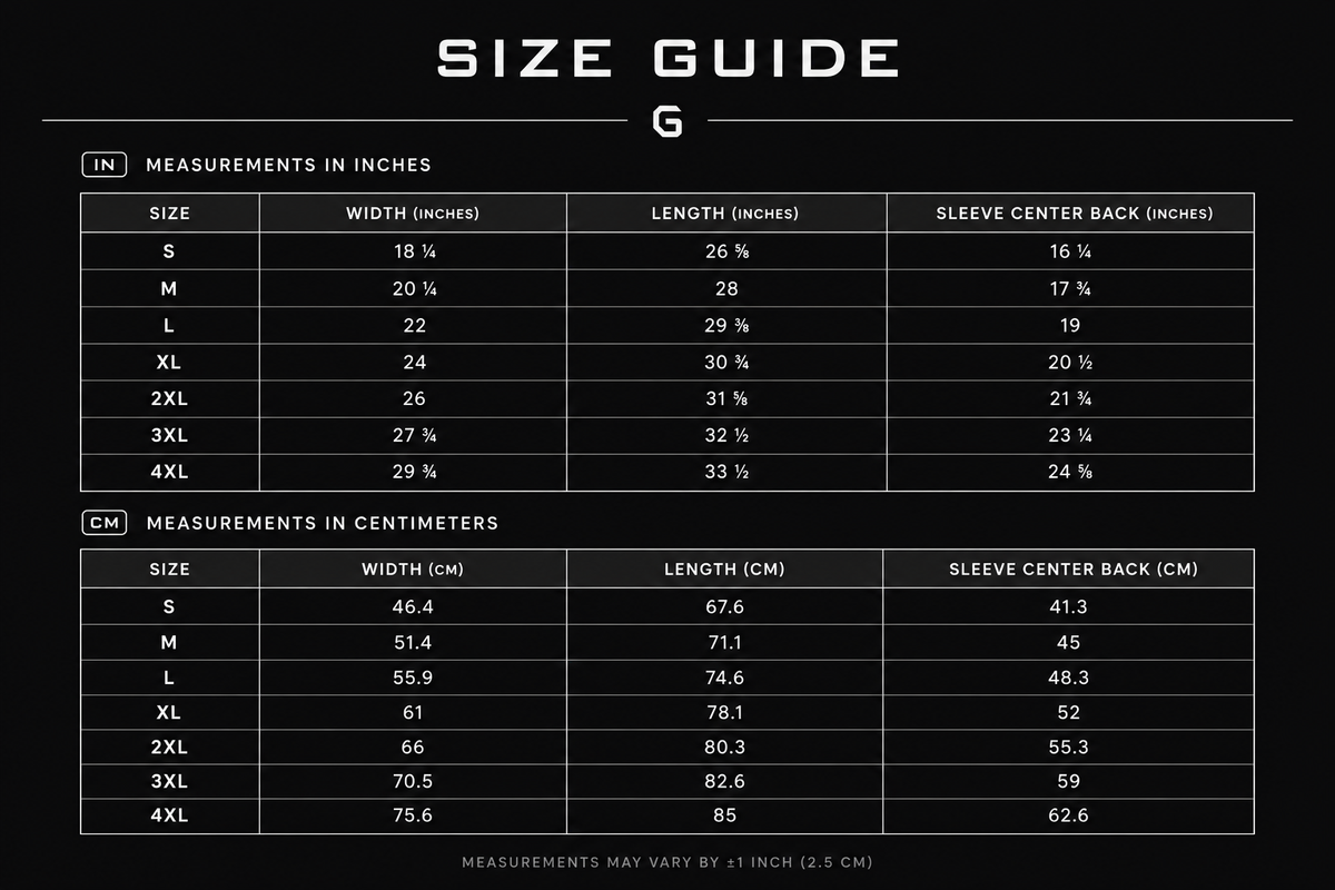 Size guide